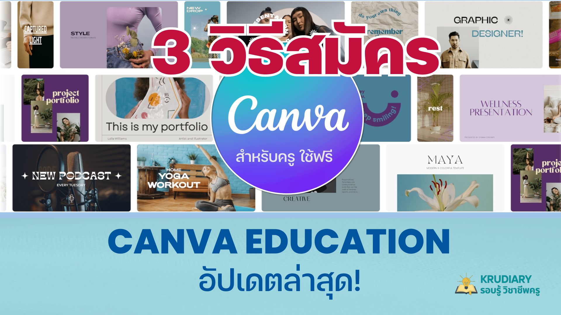 3 วิธีสมัคร Canva Education สำหรับครู ใช้ฟรี อัปเดตล่าสุด!
